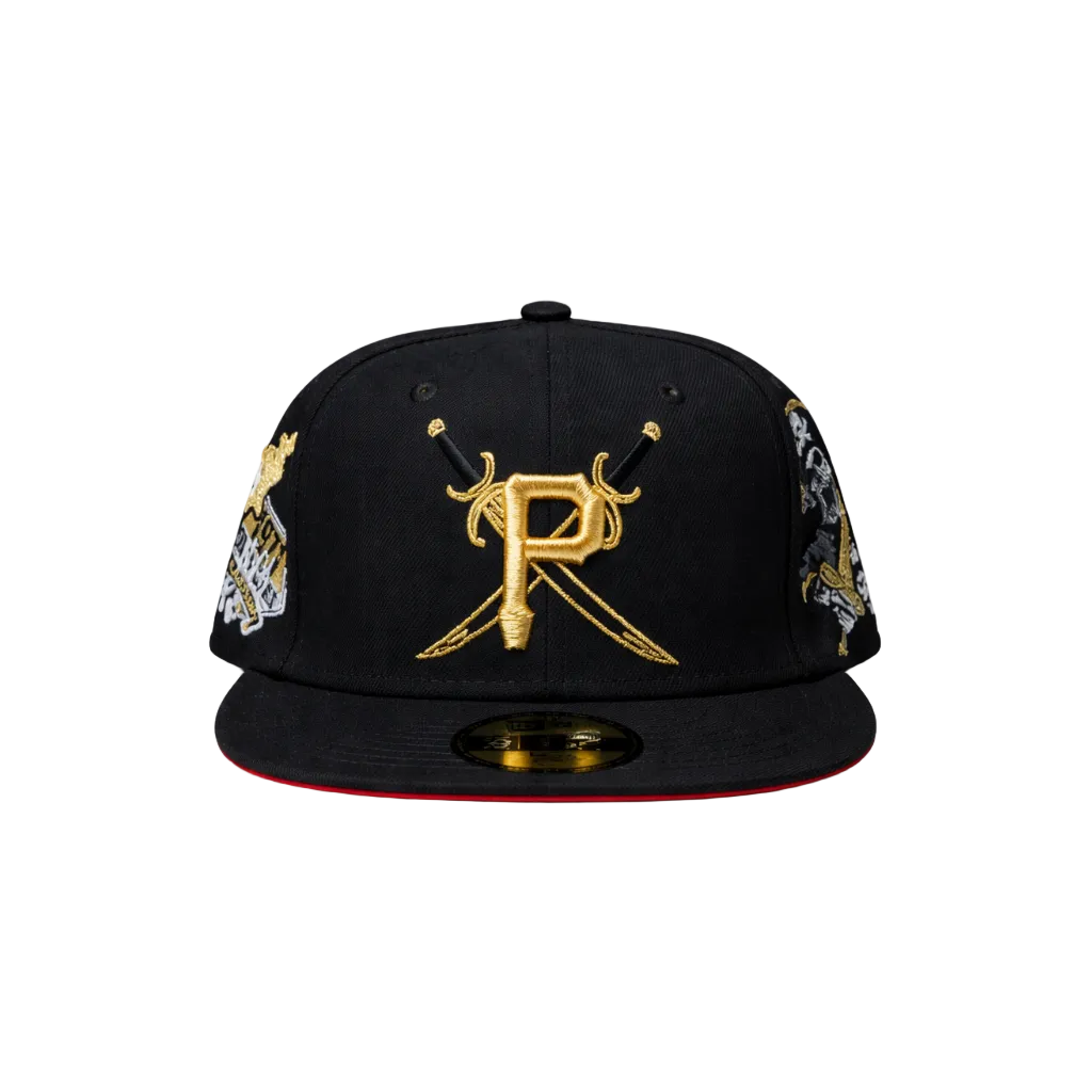 Pittsburgh Pirates Black Fitted Hat