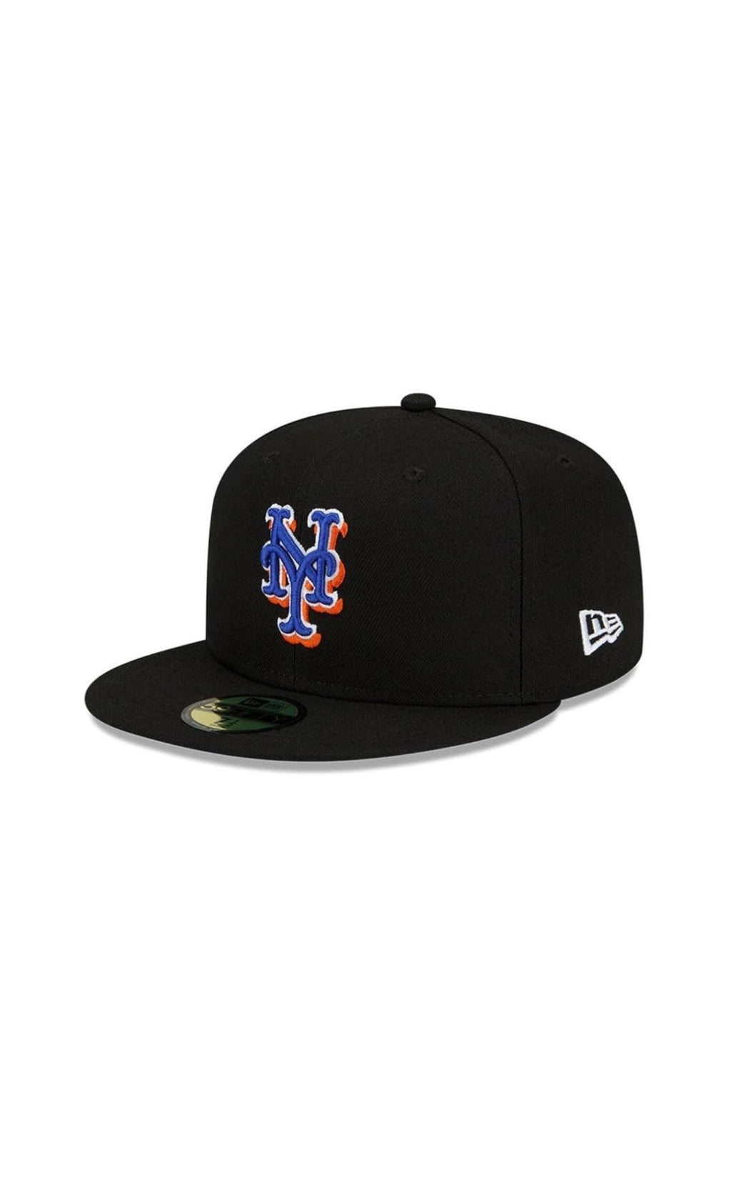 Black New York Mets Basic Fitted Hat