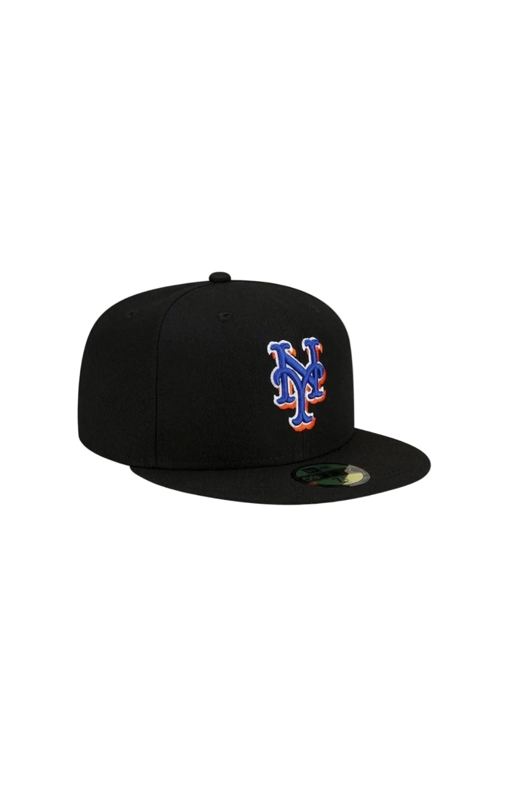 Black New York Mets Basic Fitted Hat
