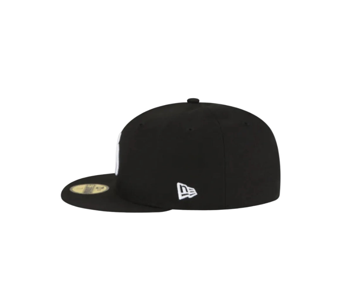 New York Yankees black Subway Series side patch fitted hat