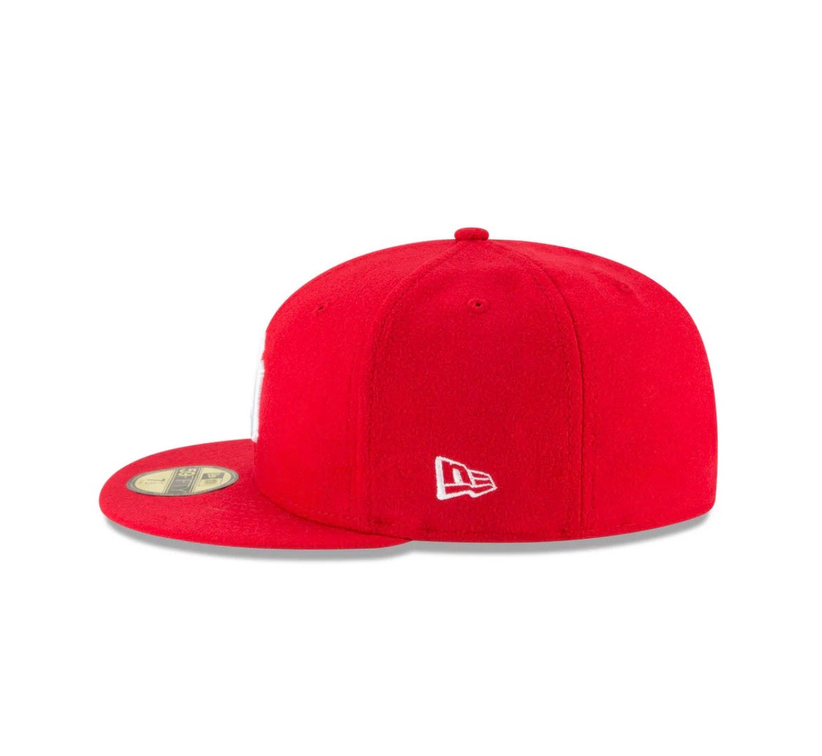 New York Yankees Red Basic Fitted Hat