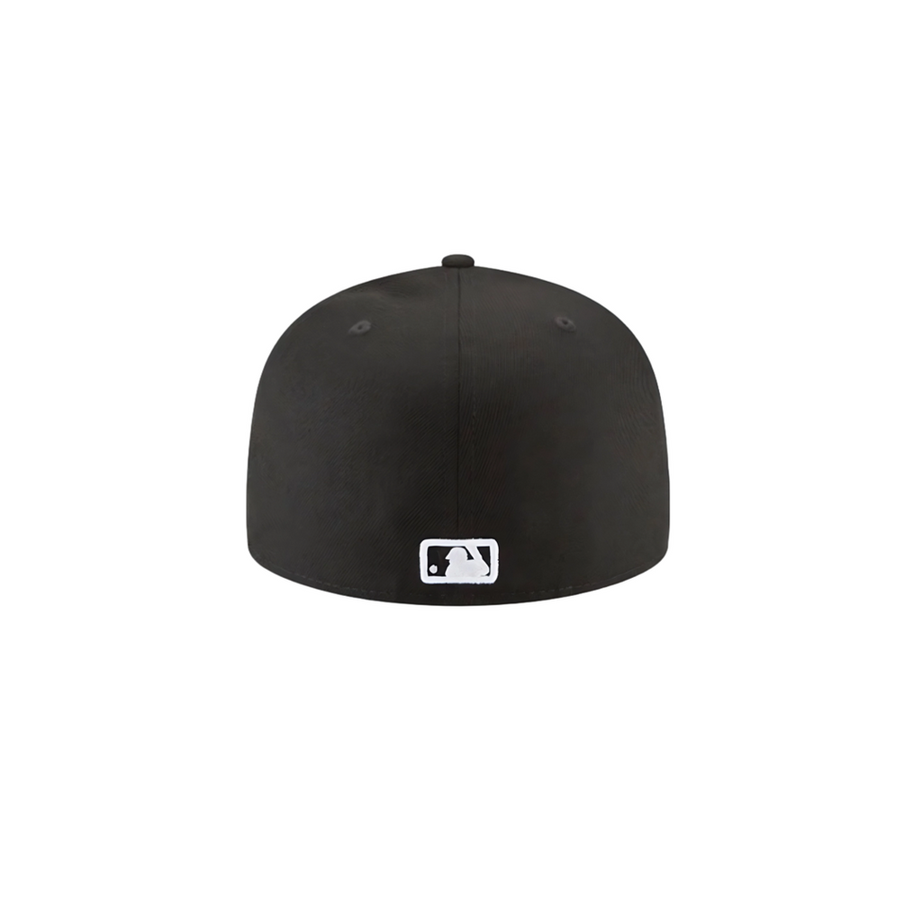LA Dodgers Black Basic Fitted Hat