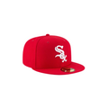 Chicago White Sox red basic fitted hat