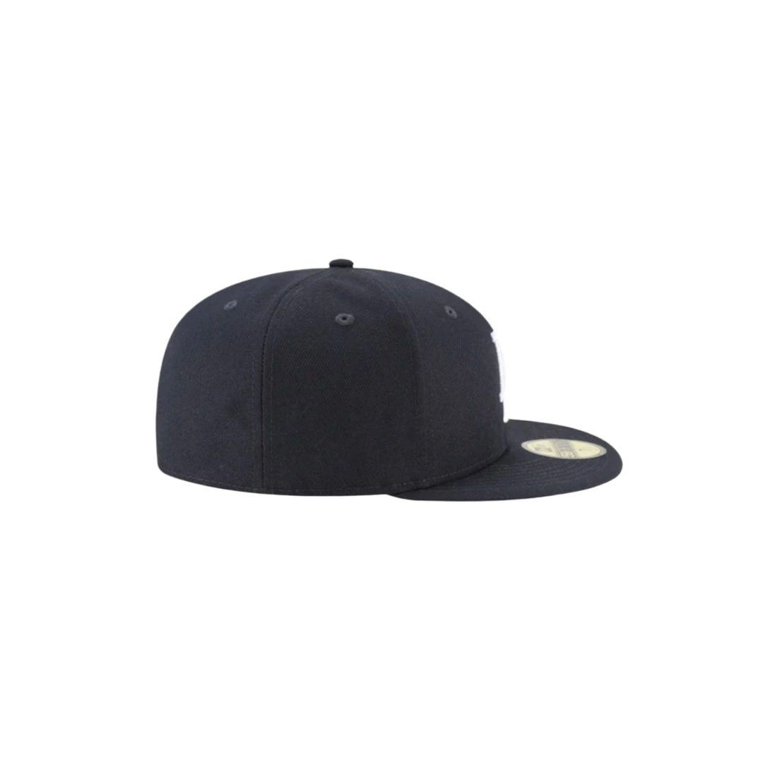 LA Dodgers navy basic fitted hat