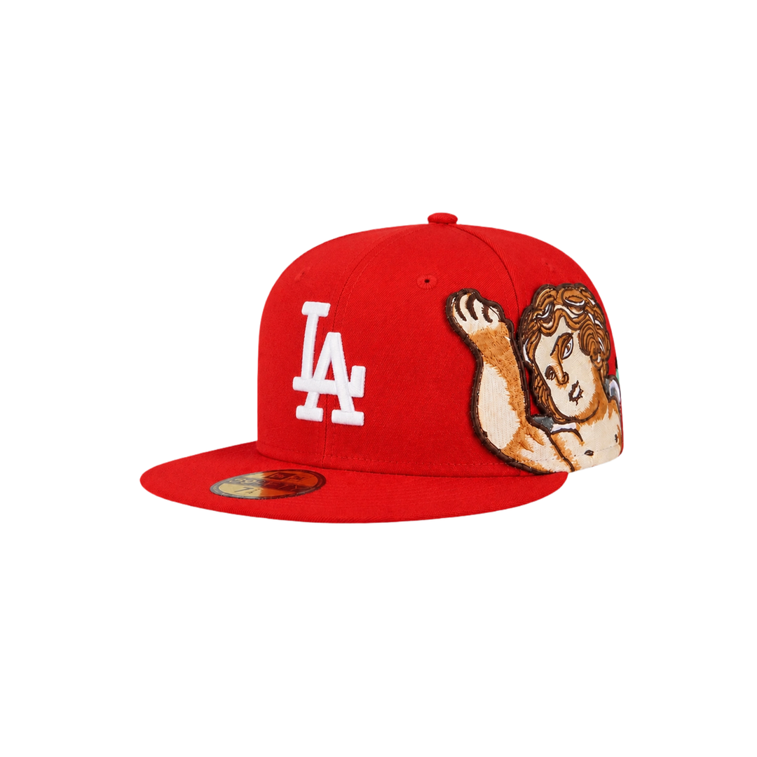 Los Angeles Dodgers Red Cupid Fitted Hat
