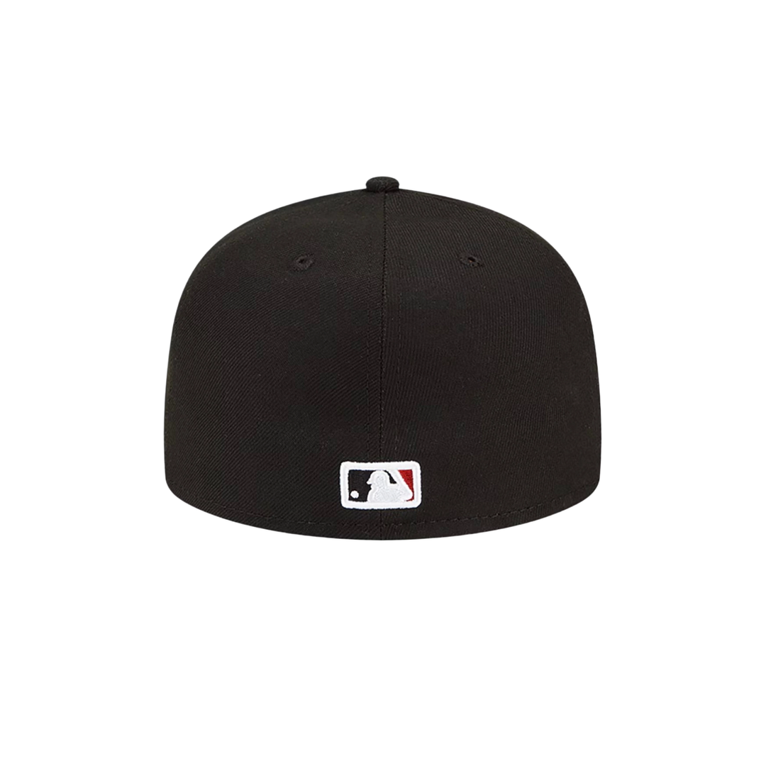 Arizona Diamondbacks black basic fitted hat