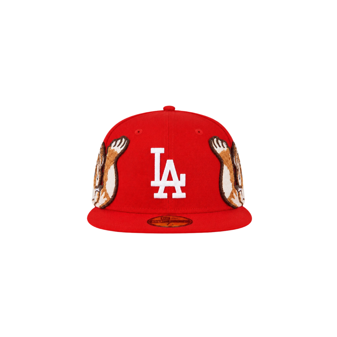 Los Angeles Dodgers Red Cupid Fitted Hat