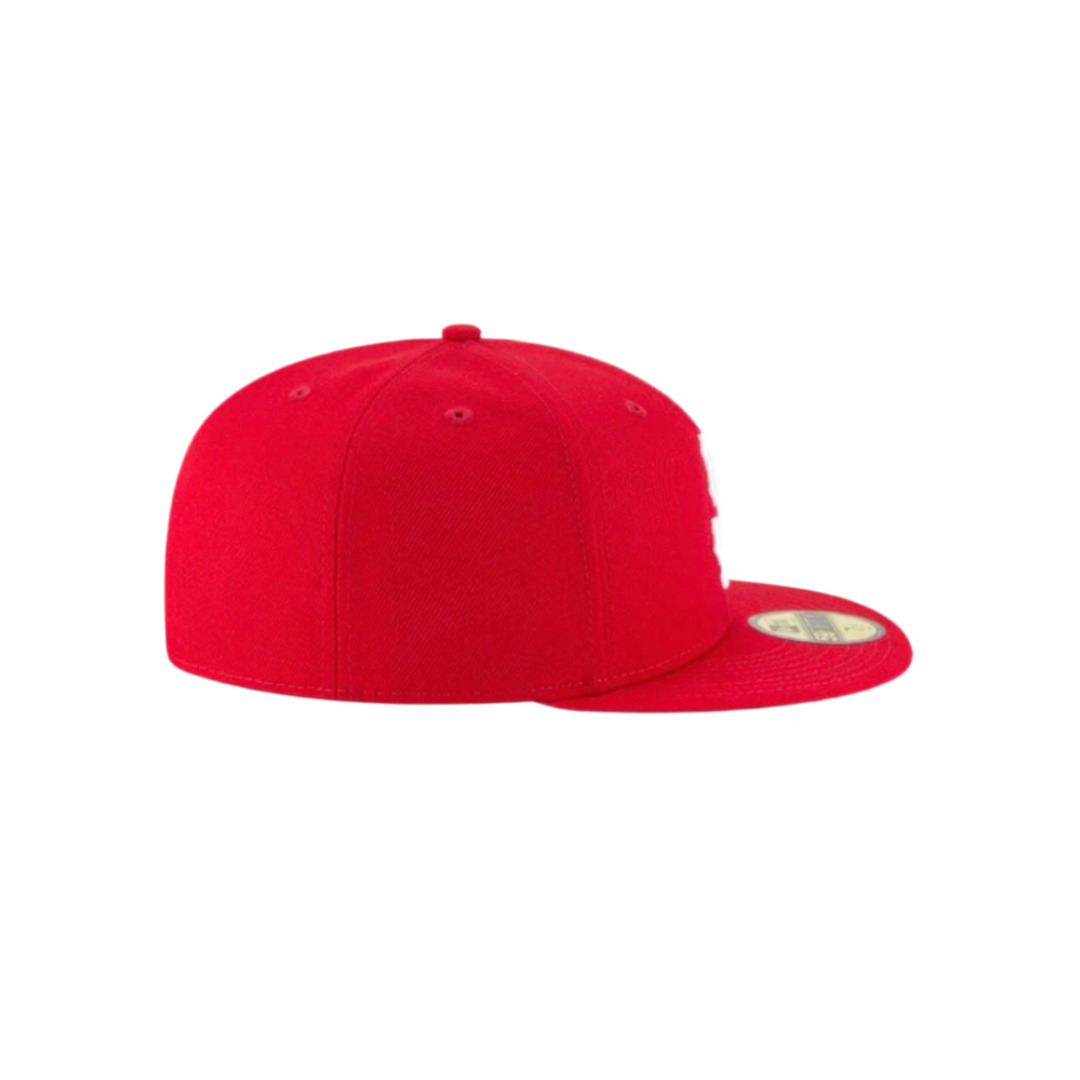 San Francisco Giants red basic fitted hat