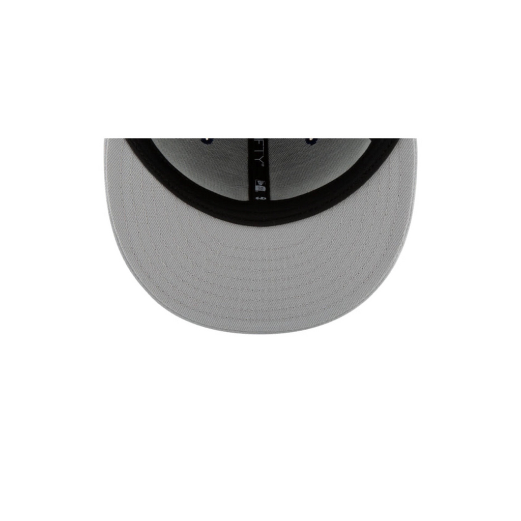 New York Yankees grey basic fitted hat