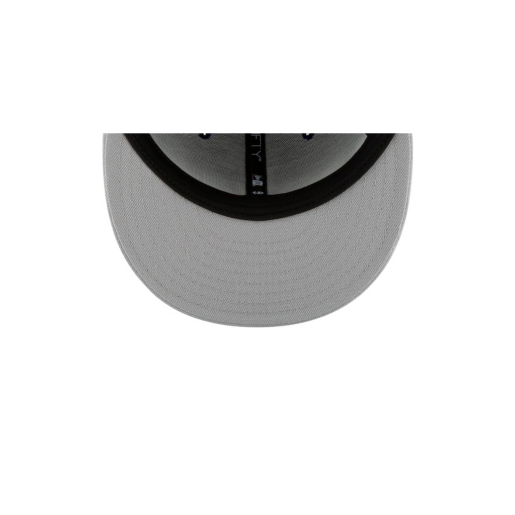 LA Dodgers grey basic fitted hat