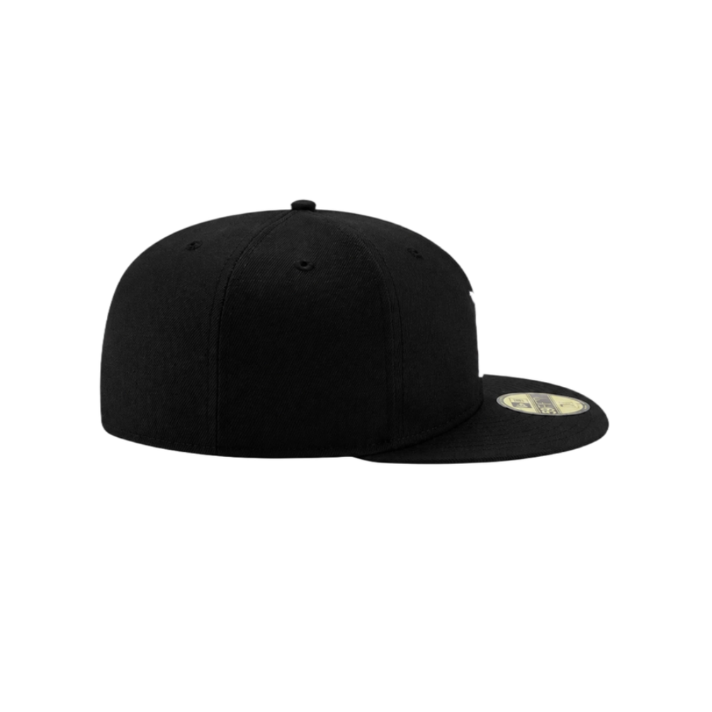 Chicago White Sox black basic fitted hat