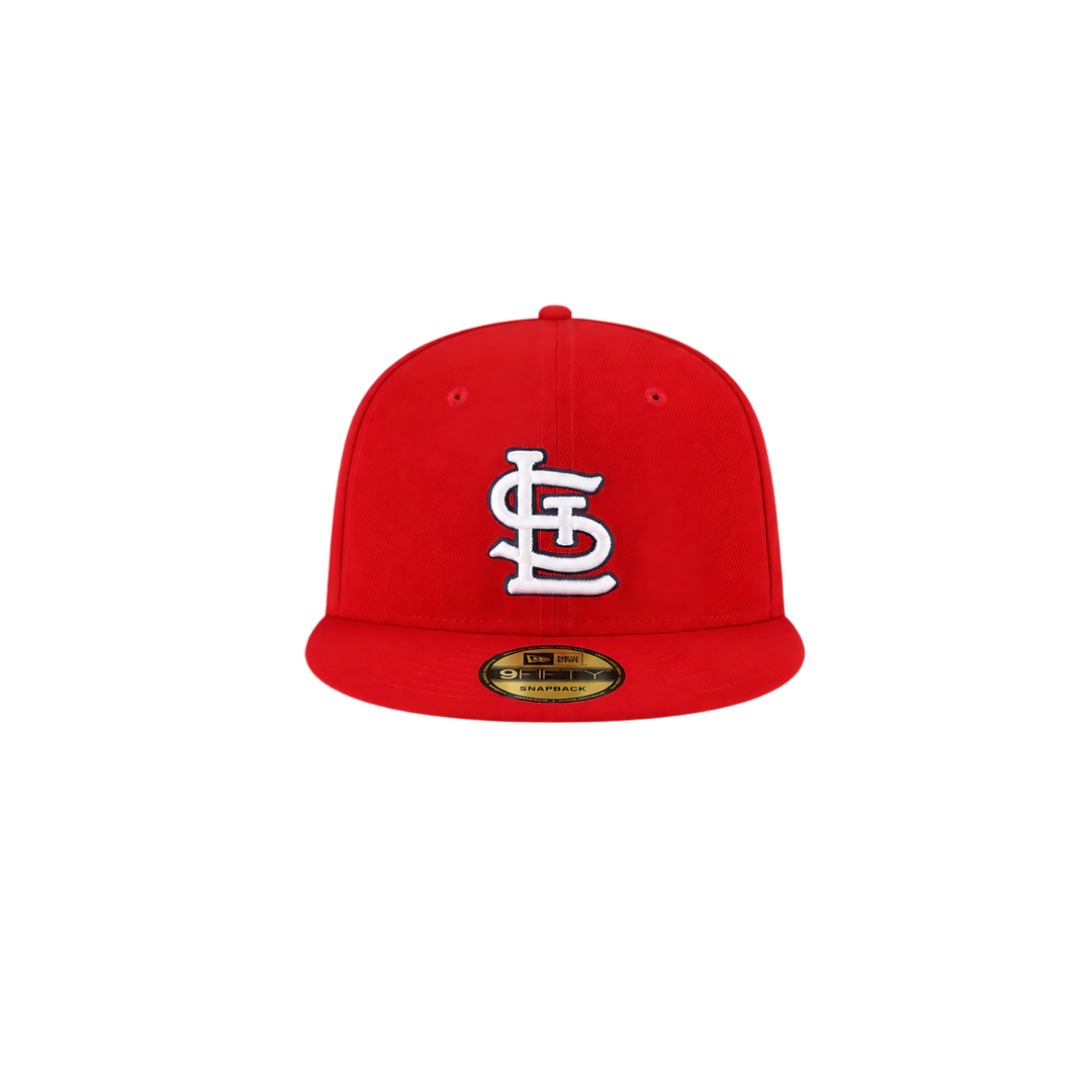 St. Louis Cardinals red basic fitted hat