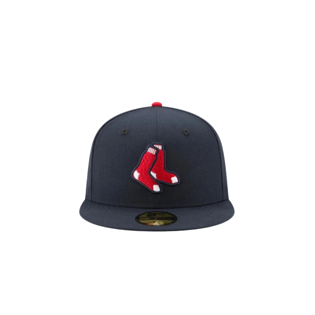 Boston Red Sox navy basic fitted hat
