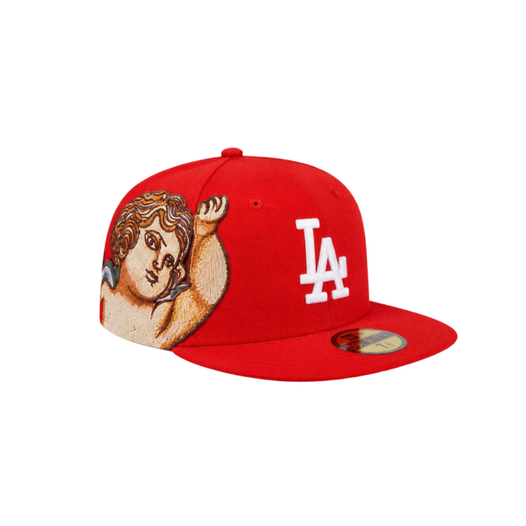Los Angeles Dodgers Red Cupid Fitted Hat