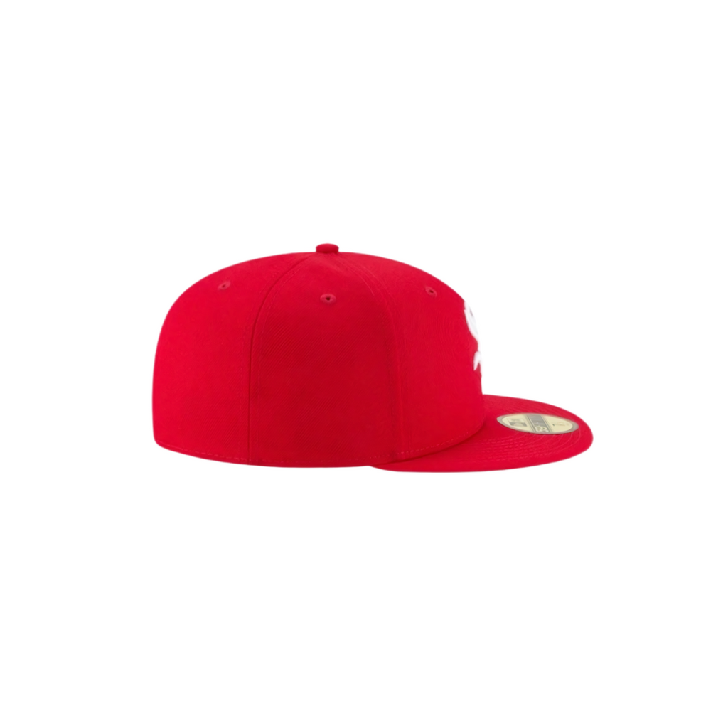 Chicago White Sox red basic fitted hat