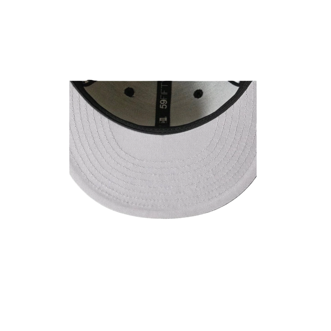 Detroit Tigers black basic fitted hat