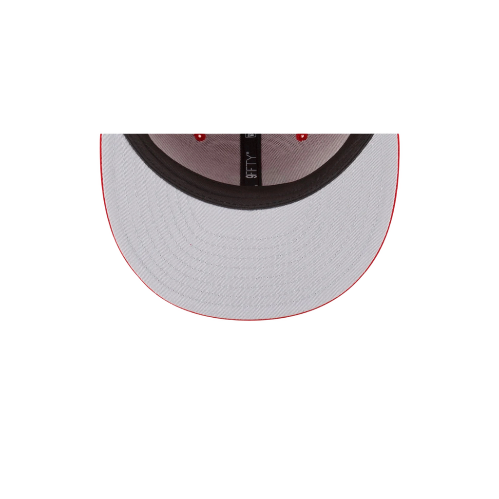 St. Louis Cardinals red basic fitted hat
