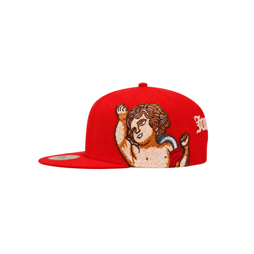 Los Angeles Dodgers Red Cupid Fitted Hat