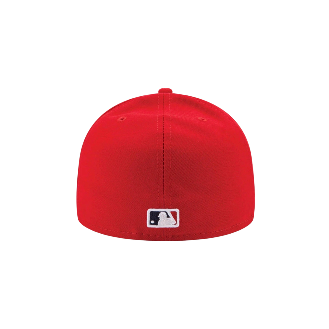 St. Louis Cardinals red basic fitted hat