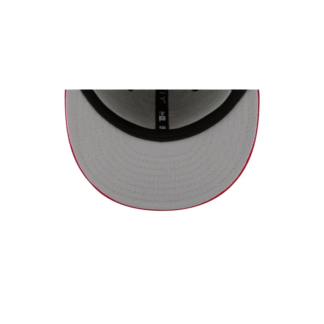 Chicago White Sox red basic fitted hat