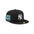 New York Yankees black Subway Series side patch fitted hat