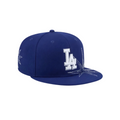 LA Dodgers royal blue star embroidered fitted hat