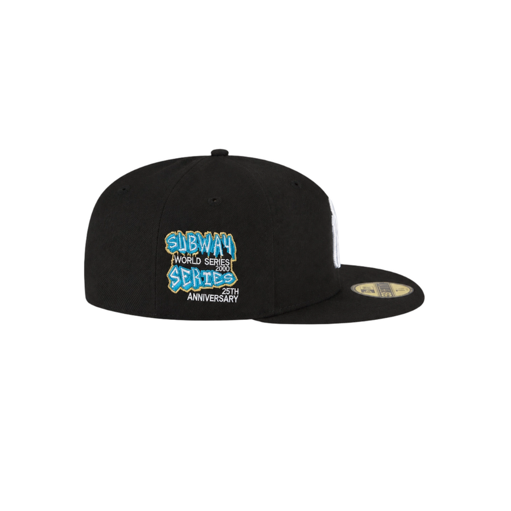 New York Yankees black Subway Series side patch fitted hat