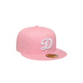 Detroit Tigers pink basic fitted hat