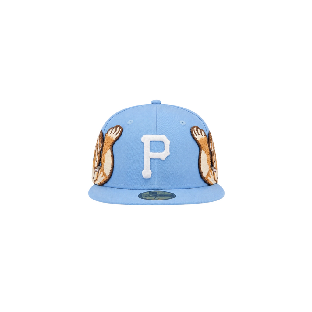 Pittsburgh Pirates baby blue cupid embroidery fitted hat