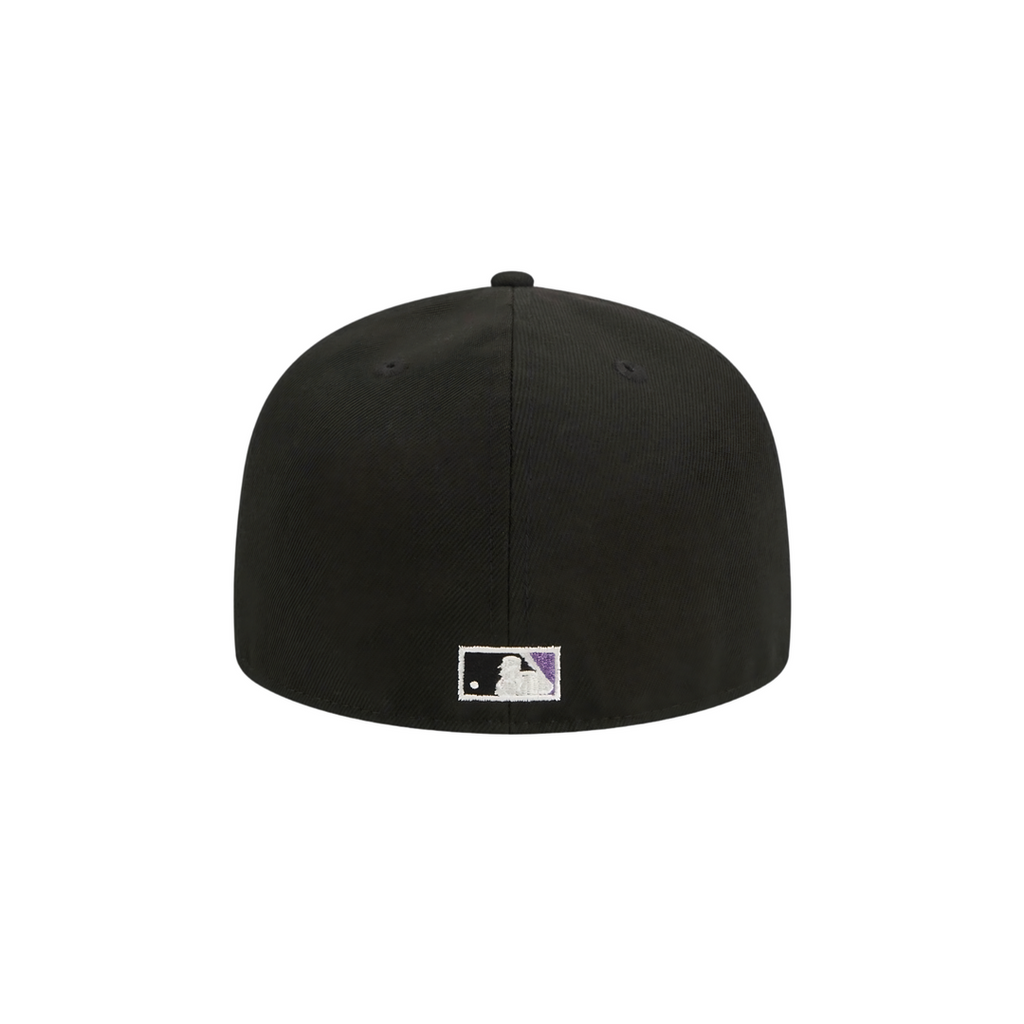 Arizona Diamondbacks Black Snake Fitted Hat