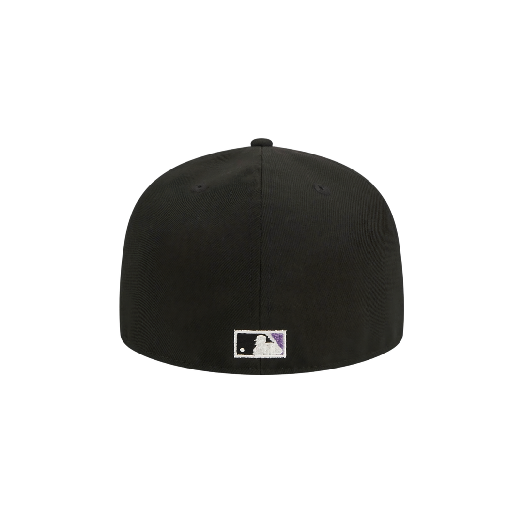 Arizona Diamondbacks Black Snake Fitted Hat