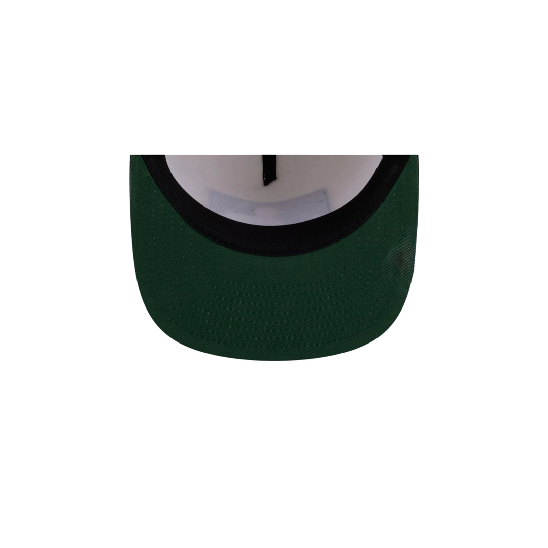 MLB cream all-over logo fitted hat