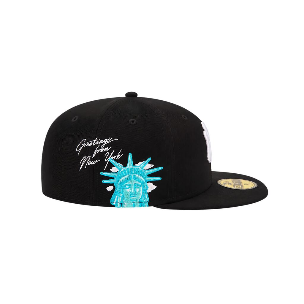 New York Yankees black Statue of Liberty fitted hat