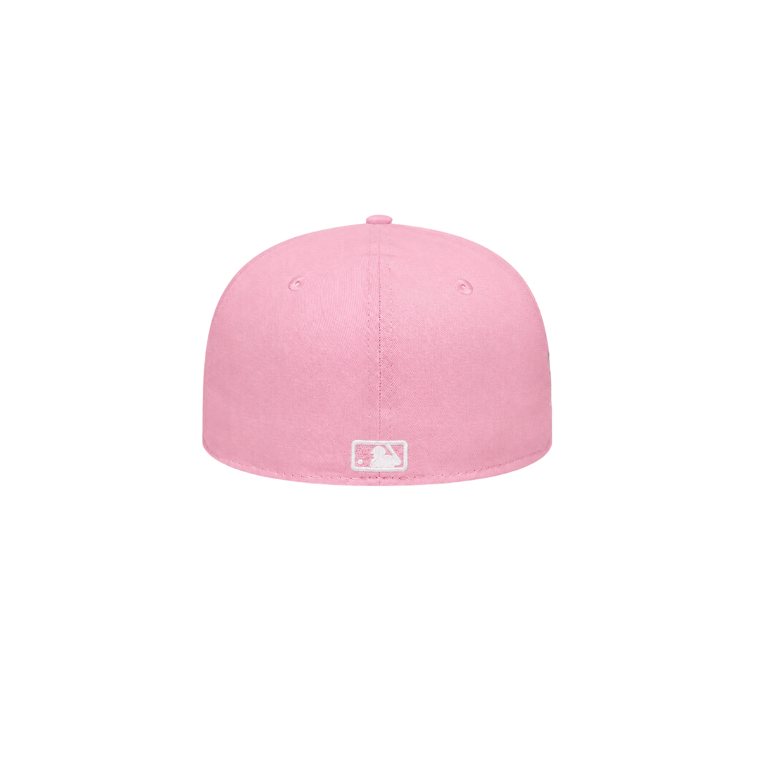 Detroit Tigers pink basic fitted hat