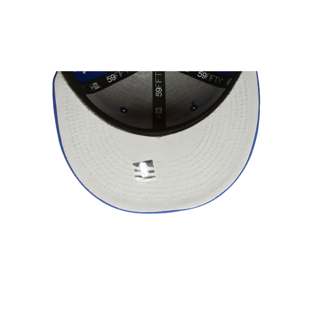 Golden State Warriors royal blue all-over embroidery fitted hat