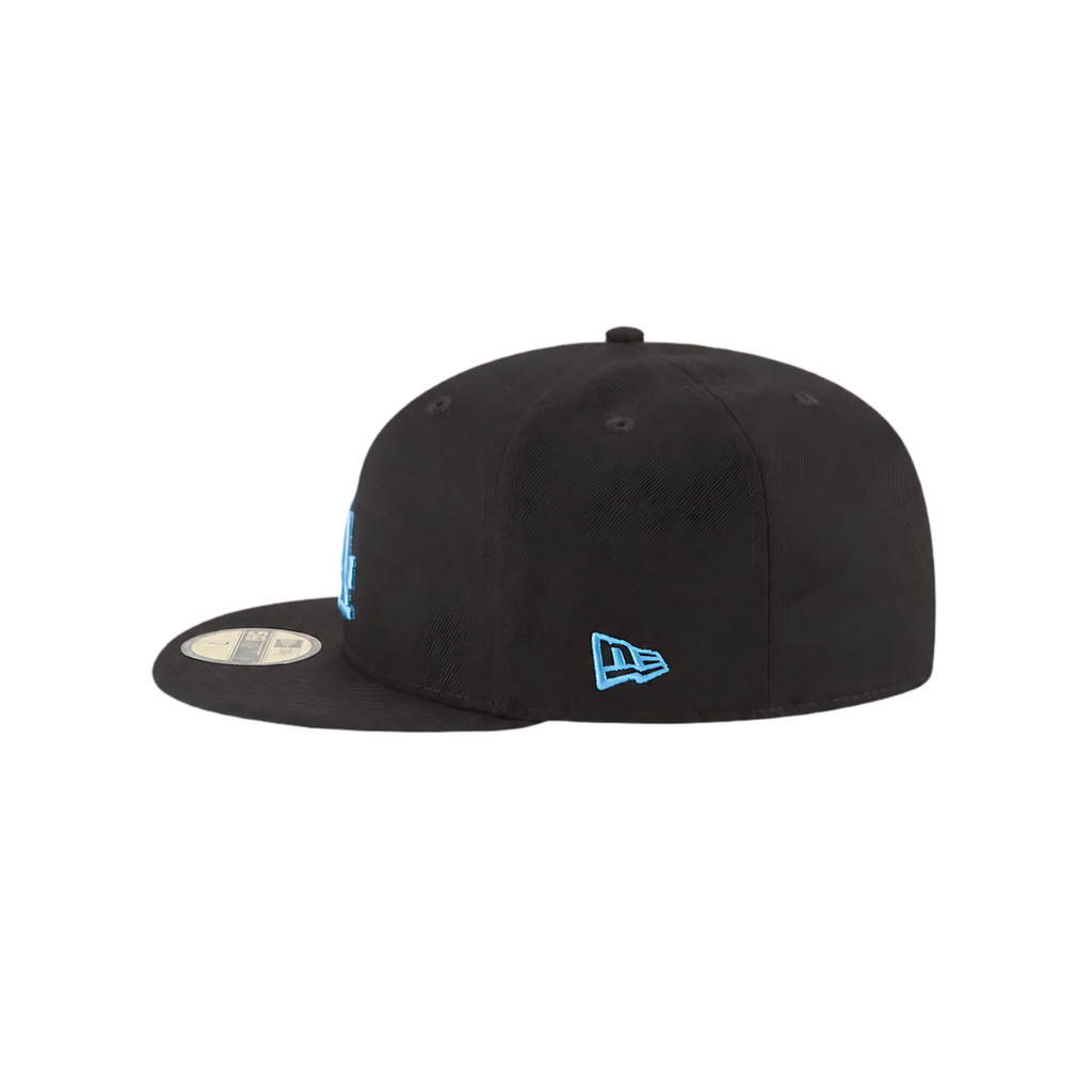 LA Dodgers Black & Ice Blue Fitted Hat