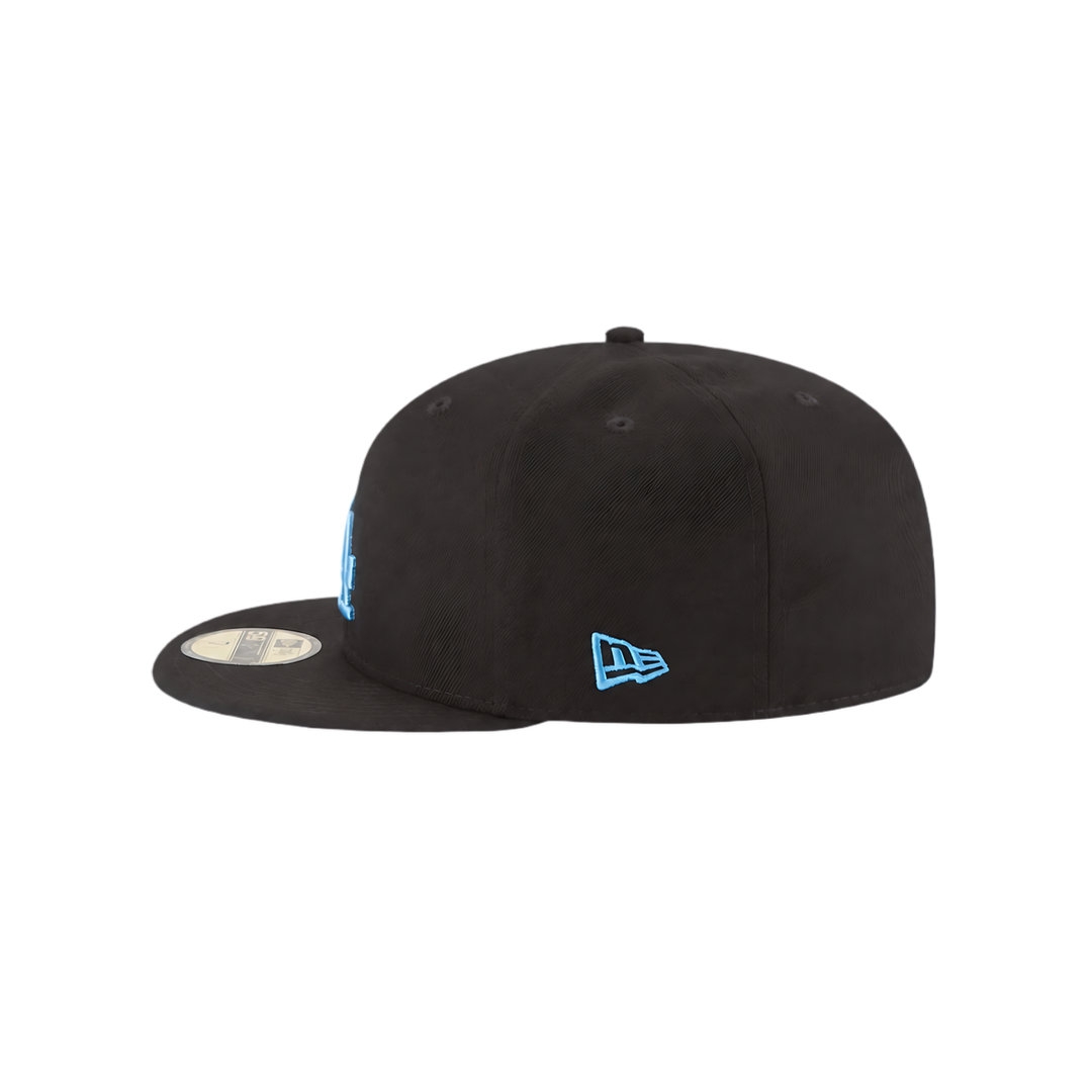 LA Dodgers Black & Ice Blue Fitted Hat