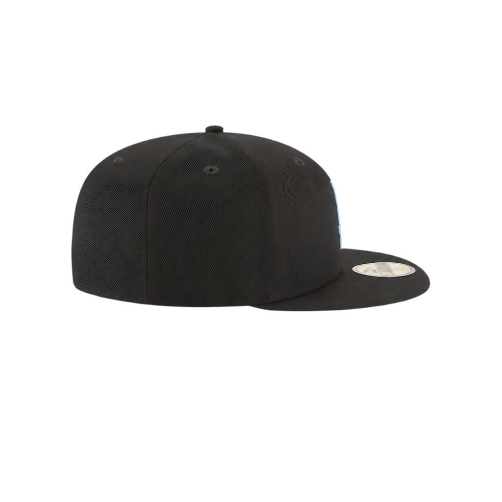 LA Dodgers Black & Ice Blue Fitted Hat