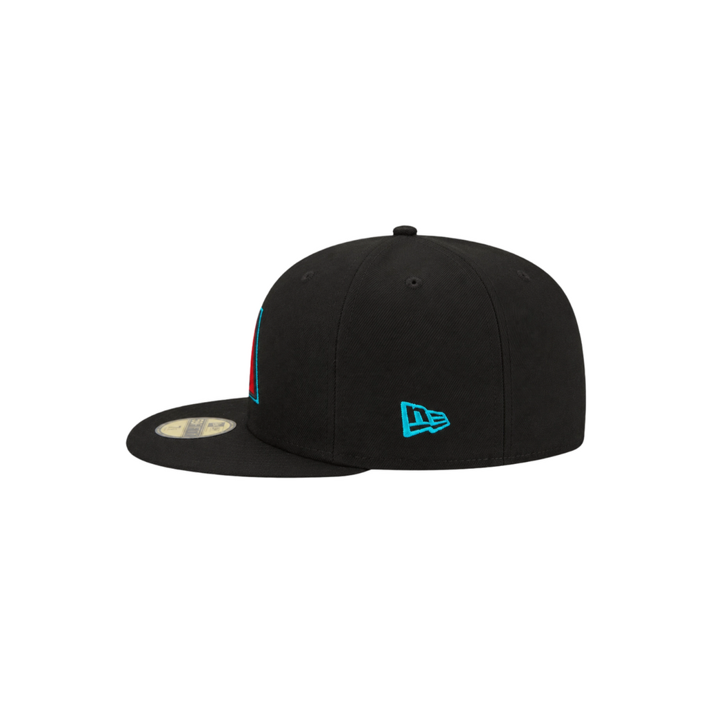Arizona Diamondbacks black basic fitted hat