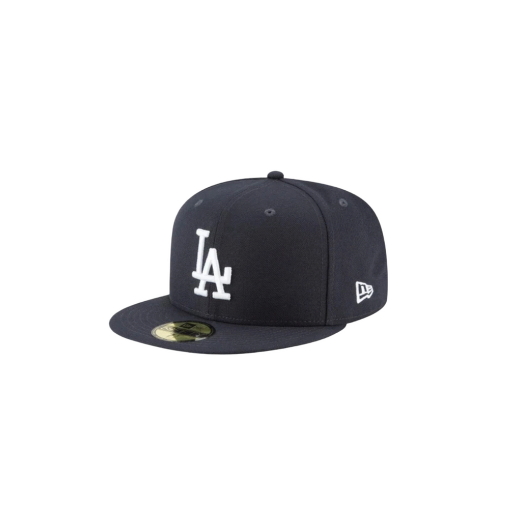 LA Dodgers navy basic fitted hat