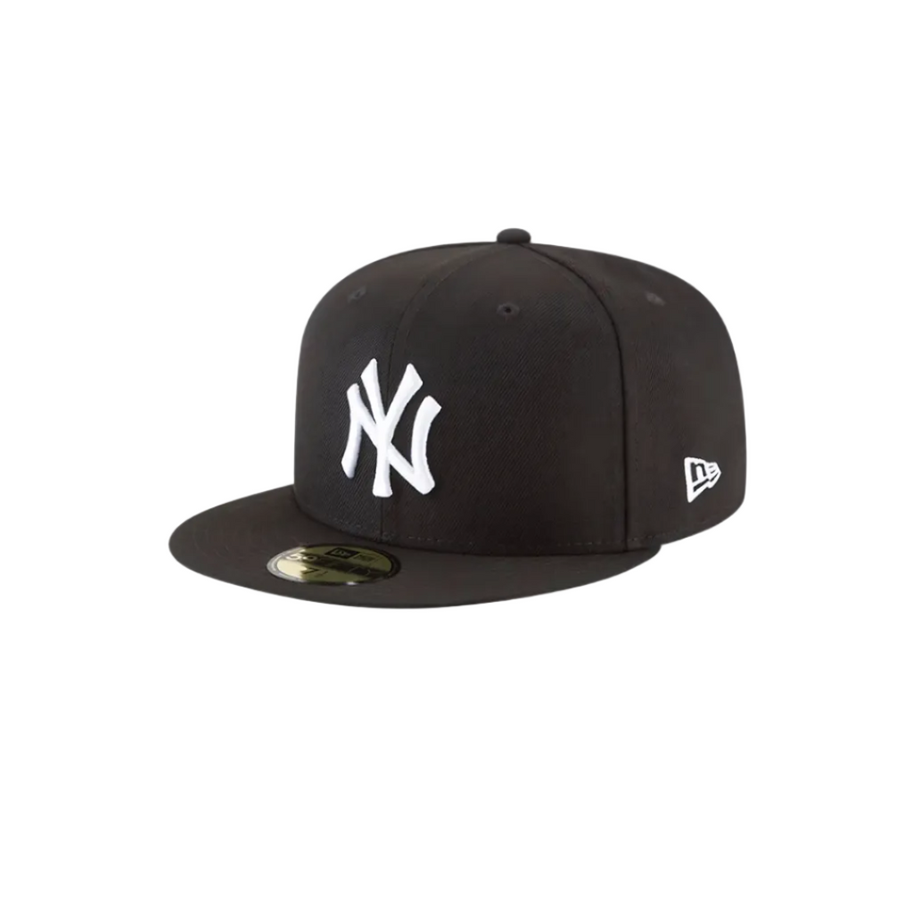 New York Yankees black basic fitted hat
