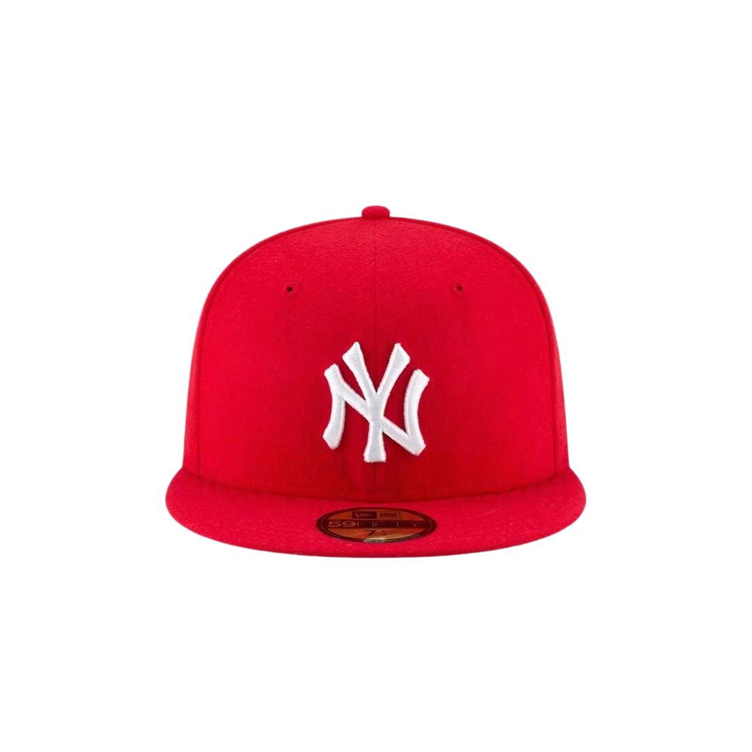 New York Yankees Red Basic Fitted Hat