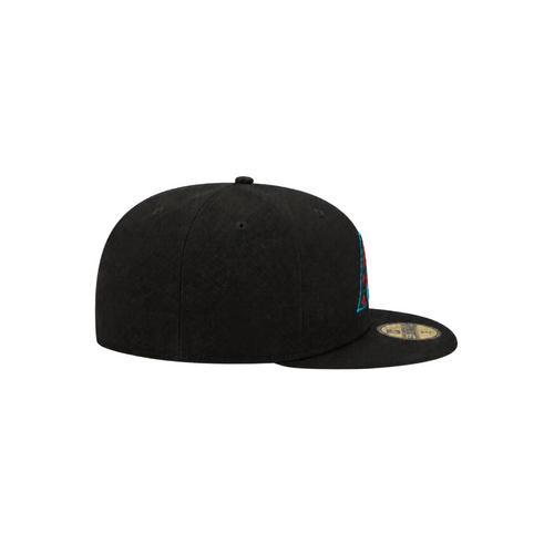 Arizona Diamondbacks black basic fitted hat
