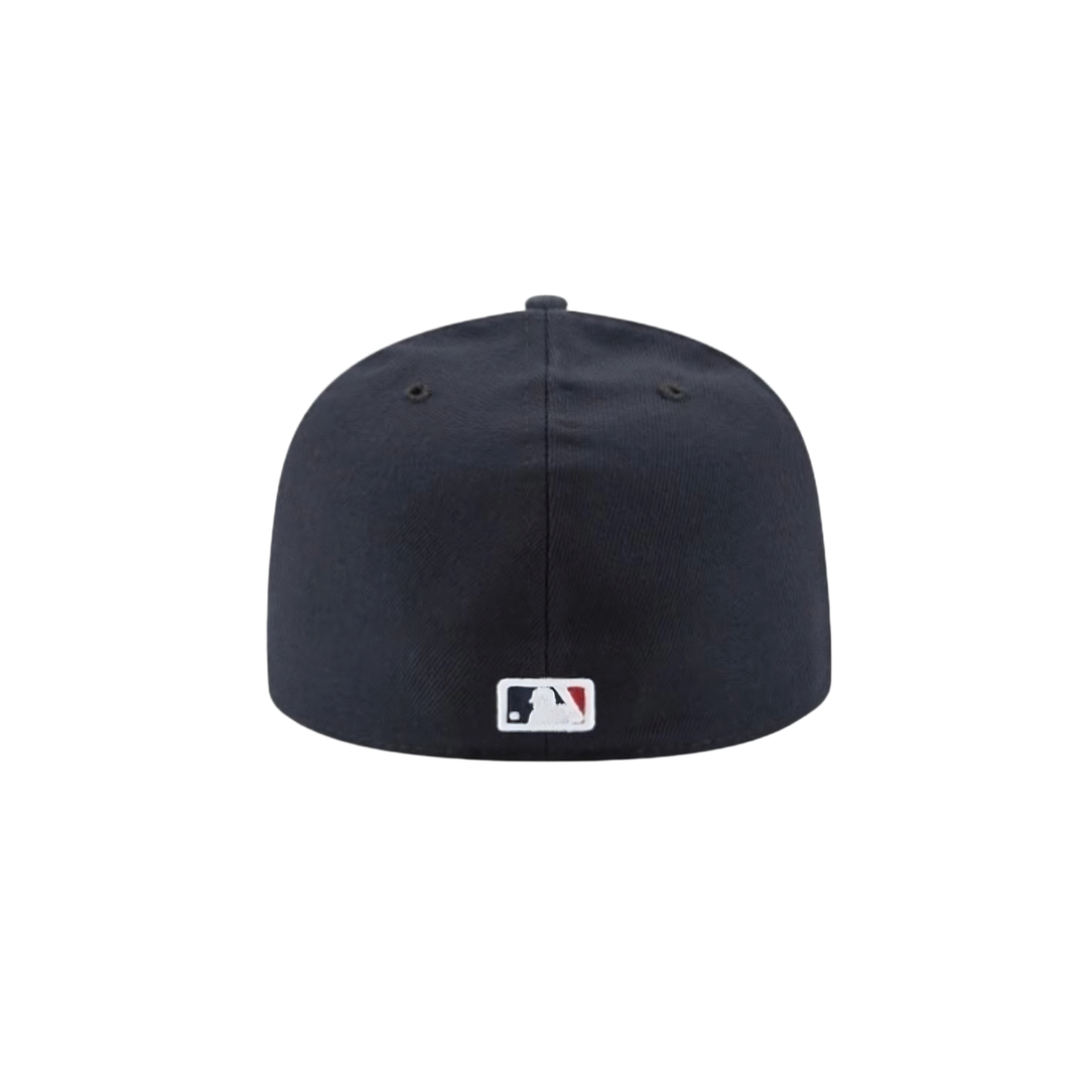 Atlanta Braves Navy Basic Fitted Hat