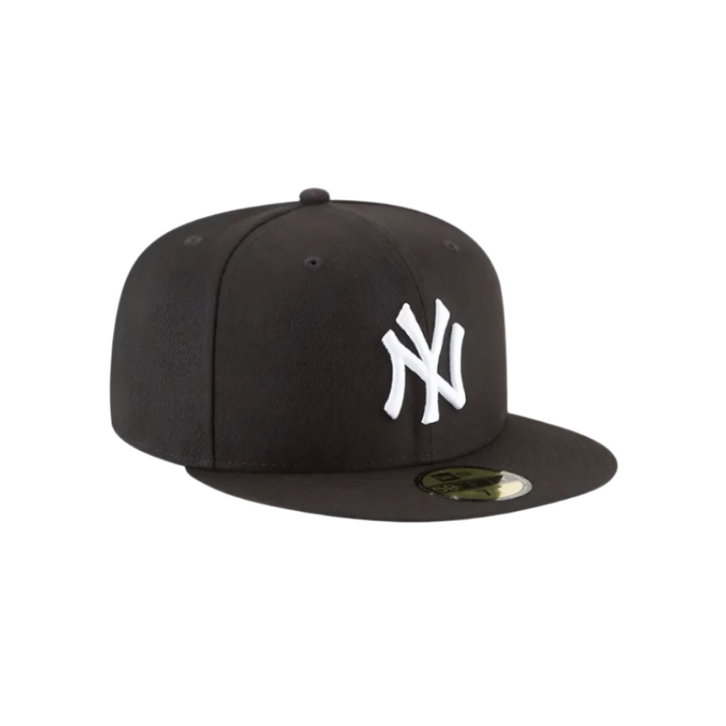 New York Yankees black basic fitted hat