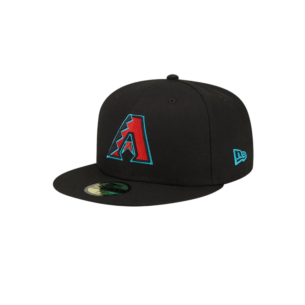 Arizona Diamondbacks black basic fitted hat