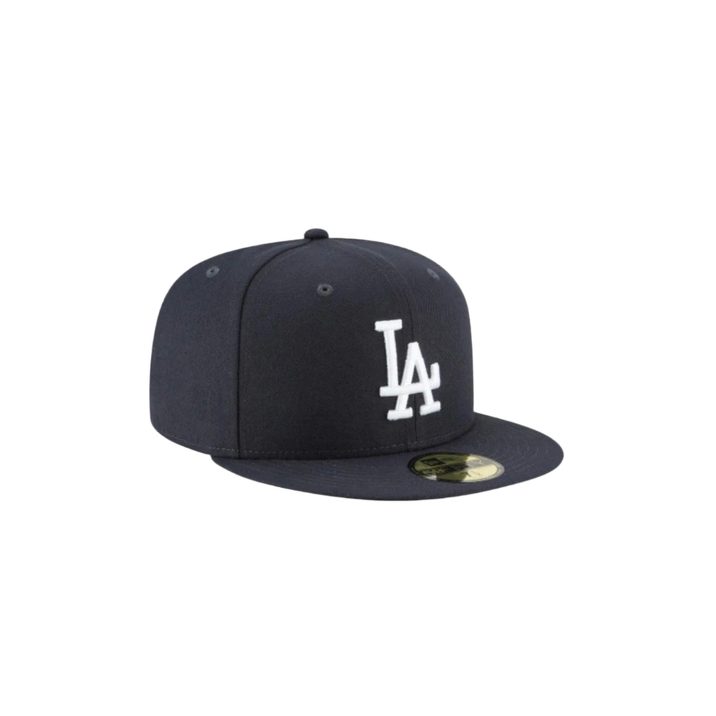 LA Dodgers navy basic fitted hat