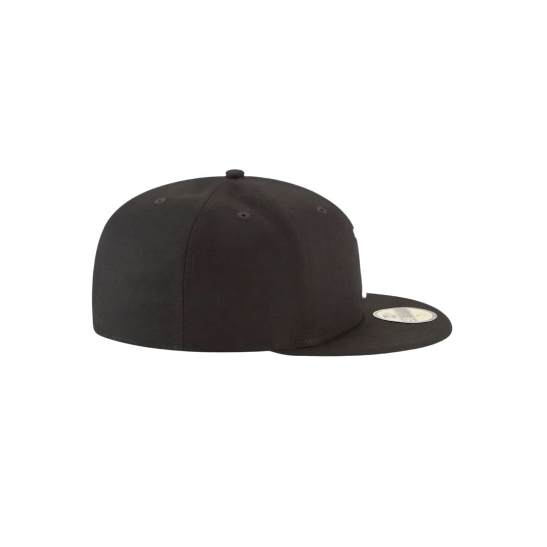 Atlanta Braves black basic fitted hat