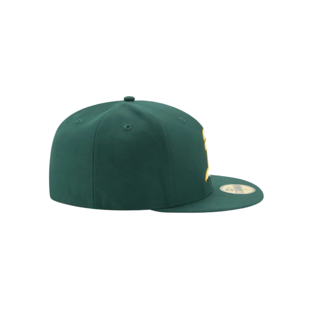 Oakland A's green basic fitted hat