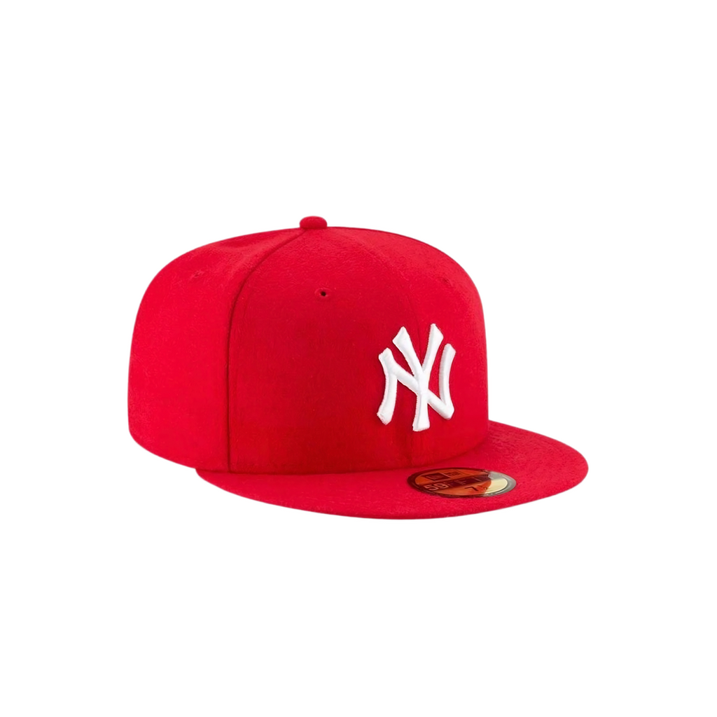 New York Yankees Red Basic Fitted Hat
